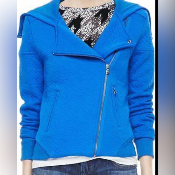 NWT Y2K  Marc by Marc Jacobs Cleo Quilted Jacket in Nautical Blue - Picture 1 of 12